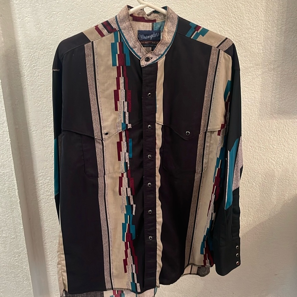 Wrangler vintage western button up